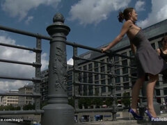 German honey abased in public (Tommy Pistol, Queen Donna, Jacqueline Back)