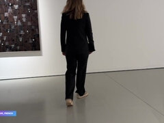 素人, デカ尻, ブロンド, バック, 女, 公共, 現実, 一人