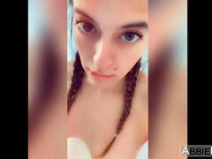 Leie, Masturbation, Natürlichen titten, Zierlich, Dürr, Entkleiden, Jungendliche (18+), Spielzeuge