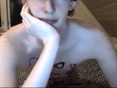 Amateur, Gay, Masturbación, Pelirrojo, Solo, Camara web