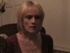 デカチン, ブロンド, イく瞬間, お婆さん, 淫乱熟女, 母, 三人, 妻