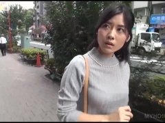 Amateur, Asiático, Morena, Japonés, Adolescente, Paja con tetas