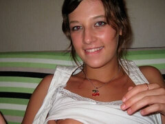 Grosser schwanz, Blasen, Braunhaarige, Natürlichen titten, Dürr, Hoch, Jungendliche (18+), Titten