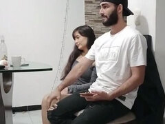 Emma the Slut Stepdaughter Fucks in My Room - Hot Venezuelan Teen with Juicy Pussy
