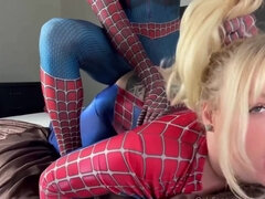 Blonde pawg enjoys giant butt interracial hotel hardcore fun