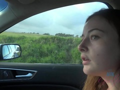 Amateur, Playa, Despelote, Novia, Al aire libre, Pequeña, Pov, Tetas
