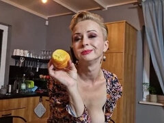 Любители, Блондинки, Еда, Хд, Мастурбация, Зрелые, Сквиртинг, Чулки