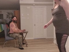 Female dominance, cock trampling, hard ballbusting