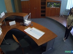 素人, 医者, 指いじり, レズビアン, なめる, オフィス, オマンコ, ユニフォーム