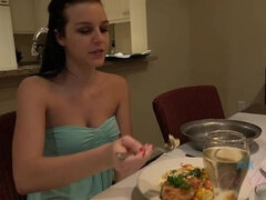 Leie, Braunhaarige, Kehlenfick, Fussjob, Handjob, Hd, Pov, Rasiert