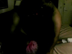 アナル, 黒人, ダブル開発, 乱交, 異人種間, ラフ, 三人, ウェブカメラ