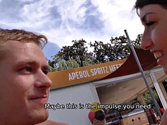 Cornudo, Novia, Sexo duro, Dinero, Al aire libre, Realidad, Adolescente