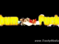 黒人, ブロンド, フェラチオ, イく瞬間, チン, 顔射, 長身, オッパイの