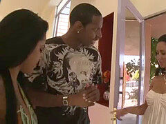 Freund, Tochter, Latina, Milf