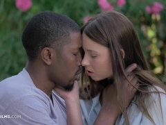 アナル, デカチン, フェラチオ, バック, ハードコア, 異人種間, アウトドア, 三人