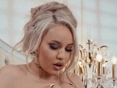 Grosse titten, Blondine, Masturbation, Milf, Orgasmus, Solo, Titten, Spielzeuge