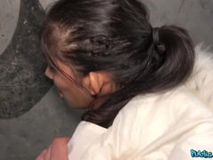 Leie, Blasen, Betrug, Paar, Hundestellung, Handjob, Im freien, Pov