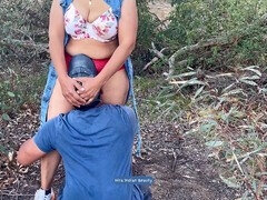 アスtoマウス, カップル, 女, 露出狂, キス, アウトドア, ハメ撮り, 公共