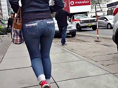 Leie, Fetisch, Jeans, Latina, Jungendliche (18+), Eng, Spanner