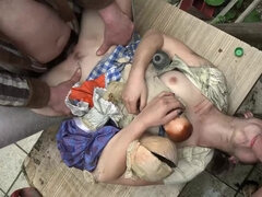 Anaal, Bondage discipline sadomasochisme, Grote lul, Sperma, Sperma shot, Klein, Gezichtspunt, Tiener