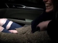 BROOKE - Beautiful teen 18+ singer suck and fuck fat old man in a parking lot
