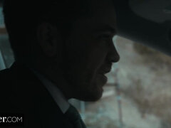 Evelin Stone cheats boyfriend with waiter