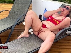 Enthousiasteling, Vingeren, Huisgemaakt, Gigantische dildo, Moeder die ik wil neuken, Alleen, Spuiten, Vrouw