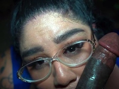 Amateur, Gorda, Verga grande, Negro, Mamada, Ébano, Pov