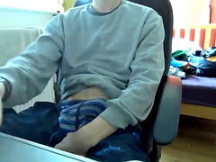 Leie, Grosser schwanz, Spermaladung, Schwul, Masturbation, Netzkamera