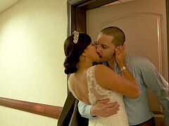 Boyfriend, Bride, Brunette, Cheating, Wedding