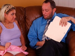 Grosser schwanz, Grosse titten, Blondine, Blasen, Vollbusig, Natürlichen titten, Kurzes haar, Dürr