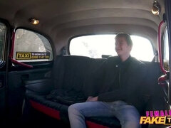 Female Fake Taxi Fuck me in my fishnet stockings