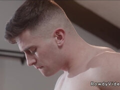 Anal, Érotique, Homosexuelle, Branlette thaïlandaise, Branler, Muscle, Suçant, Tatouage