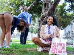 フェラチオ, 女 人男 人, 手コキする, 現実, ストッキング, 教師, オッパイの, ユニフォーム