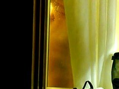 素人, 毛深い, シャワー, のぞき, 妻