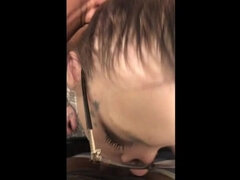 Arsch, Besamung, Papi, Schwanz, Hundestellung, Selbstgemacht, Schlucken, Tätowierung