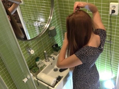 Enthousiasteling, Schattig, Vrouw, Hd, Slipje, Realiteit, Alleen, Onder de rok