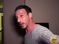 Blond, Pijpbeurt, Rondborstig, Sperma in gezicht, Duits, Gezichtspunt, Kut duiken, Tieten likken