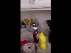 Pijpbeurt, Universiteit, Hd, Klein, Gezichtspunt, Mager, Tiener, Tieten likken