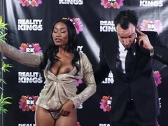 Ebony instagram star seduces white bodyguard during festival