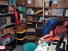 Incroyable, Coulisses, Attrapée, Hard, Nue  à poil, Police, Punition, Nénés