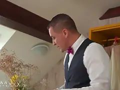 Momxxx posh redhead Sophia Locke predominates butler romantic hardcore porn with Big Tits Big Ass cougar