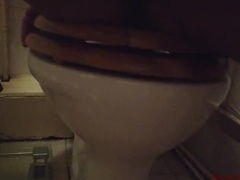 Grote lul, Gevangen, Huisgemaakt, Feest, Gezichtspunt, Tiener, Trio, Toilet