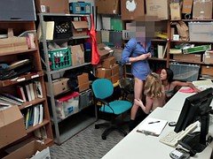 Two shoplifters fucked and learned their lesson