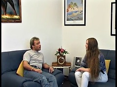 Christiana at the casting