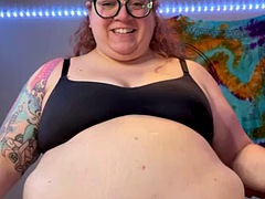 Wohlbeleibte schöne frauen, Braunhaarige, Pummelig, Fett, Massage, Öl, Solo, Titten