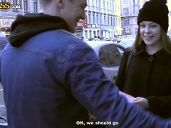 Большие сиськи, Брюнетки, Колледж, Смазливые, Сперма на лице, Деньги, Втроем