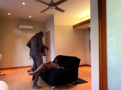 Amateur, Anal, Negro, Ébano, Sexo duro, Interracial, Trio, Voyeur