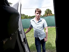 Real amateur guys curvy ass after getting tricked