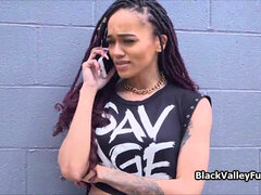 Noire, Noir ébène, Doigter, Lesbienne, Chatte, Adolescente, Plan cul à trois, Jouets